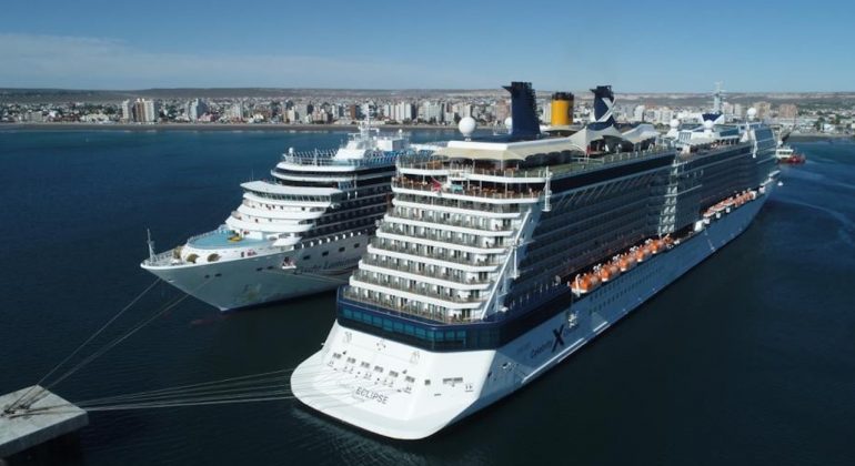 Los puertos de Madryn y Buenos Aires fueron autorizados como “corredores seguros” y está todo listo para que comiencen a recibir cruceros