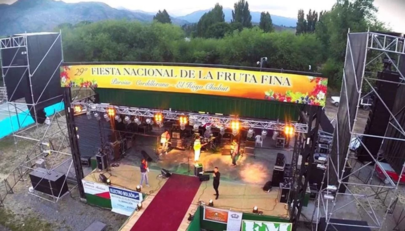 La Fiesta Nacional de la Fruta Fina en El Hoyo será presencial y la primera del 2022 en Chubut