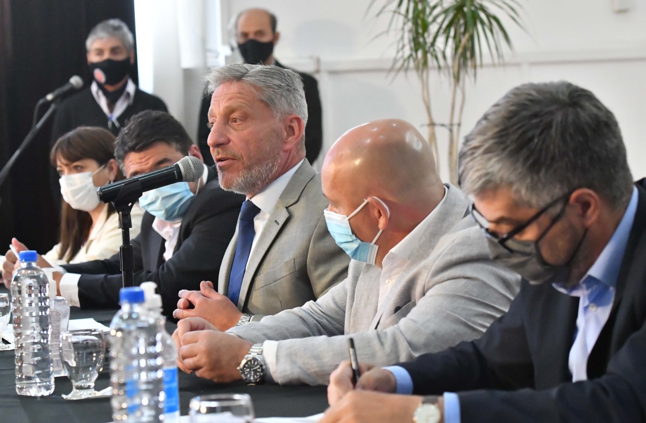 Arcioni: “Llegamos con los mismos recursos tanto a ciudades grandes como a las más chicas”