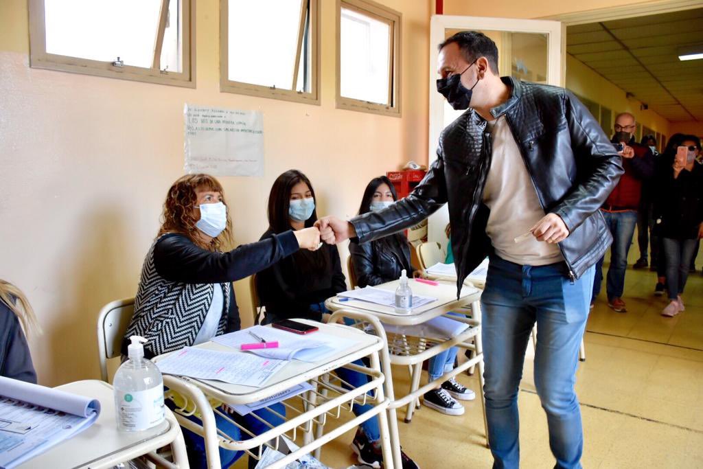 Maderna ya votó y auguró una jornada electoral en “paz”