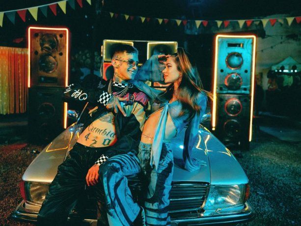 Tini y L-Gante presentaron su nueva canción, “Bar”