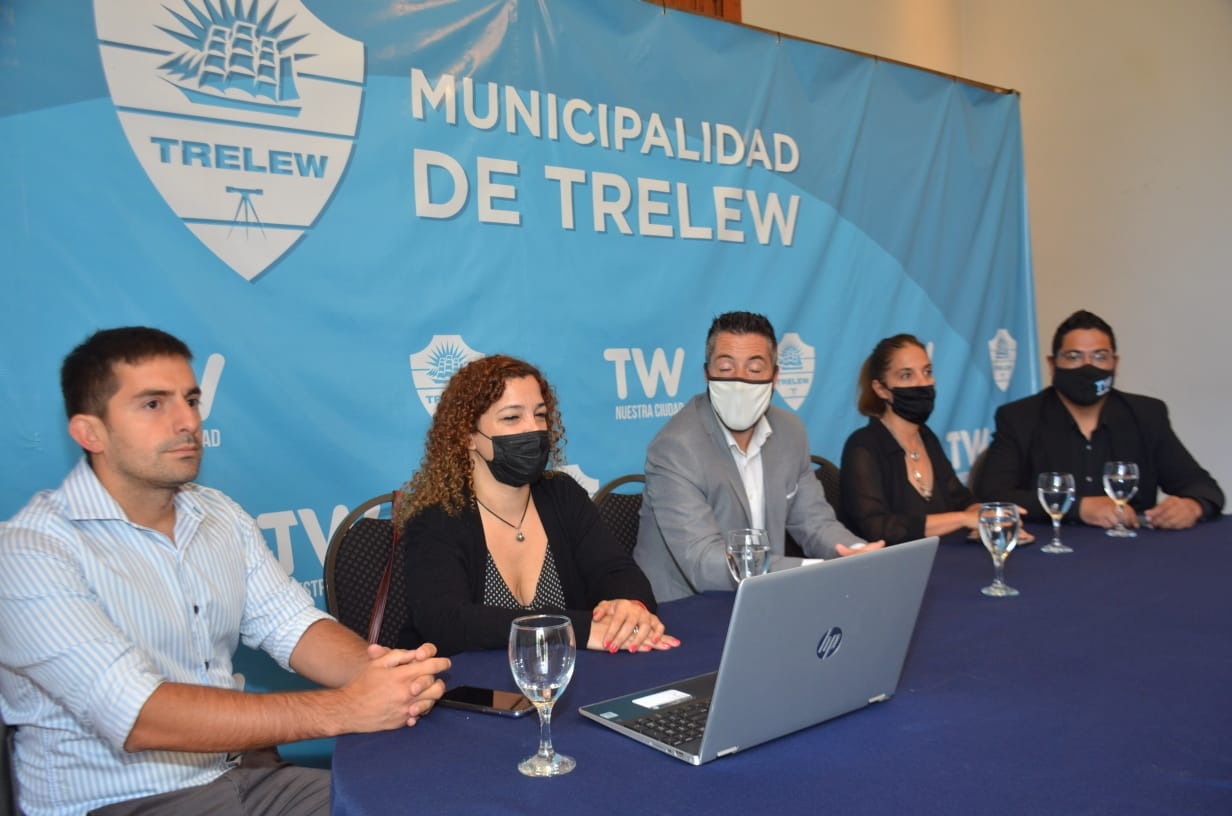De la Vallina: “Desde la asunción de Alberto y Cristina, Trelew encara un proceso importante de obra pública y también de capacitación para el desarrollo de la ciudad”