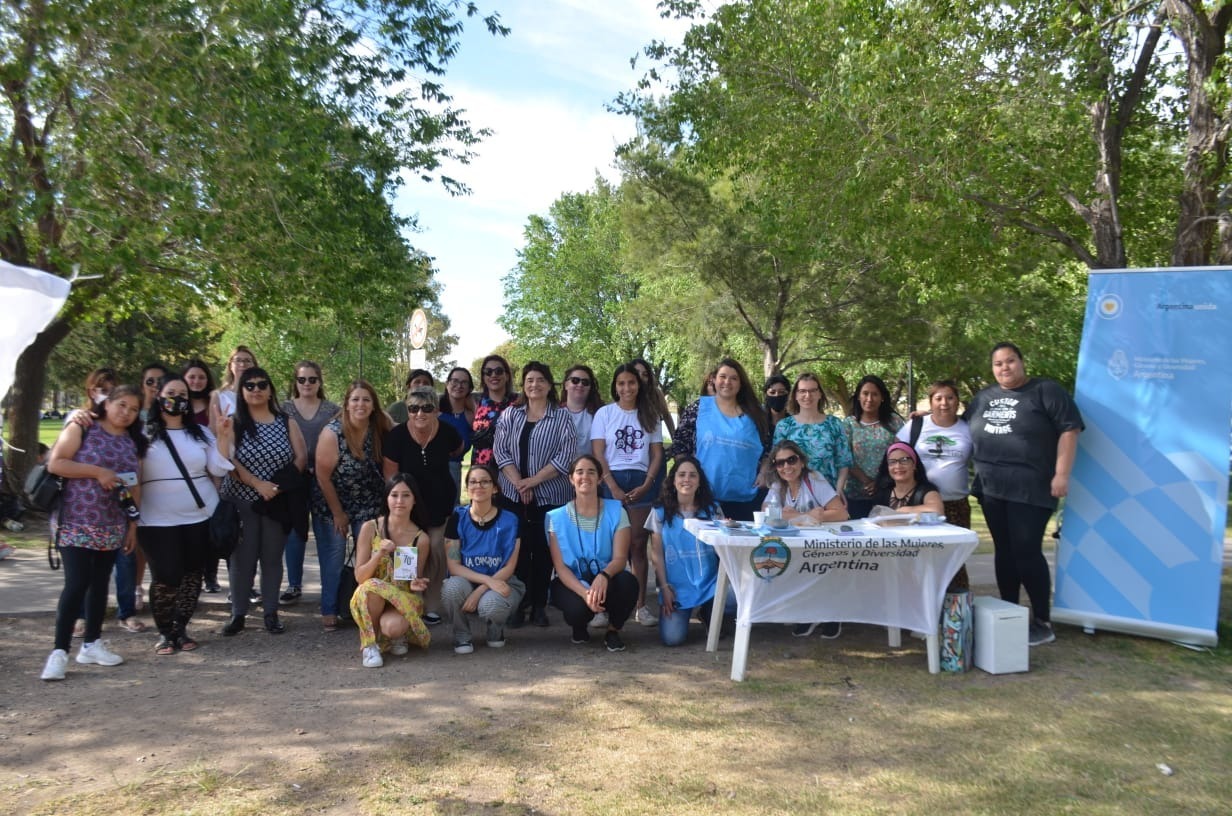 Conmemoración en Trelew por los 70 años del voto femenino