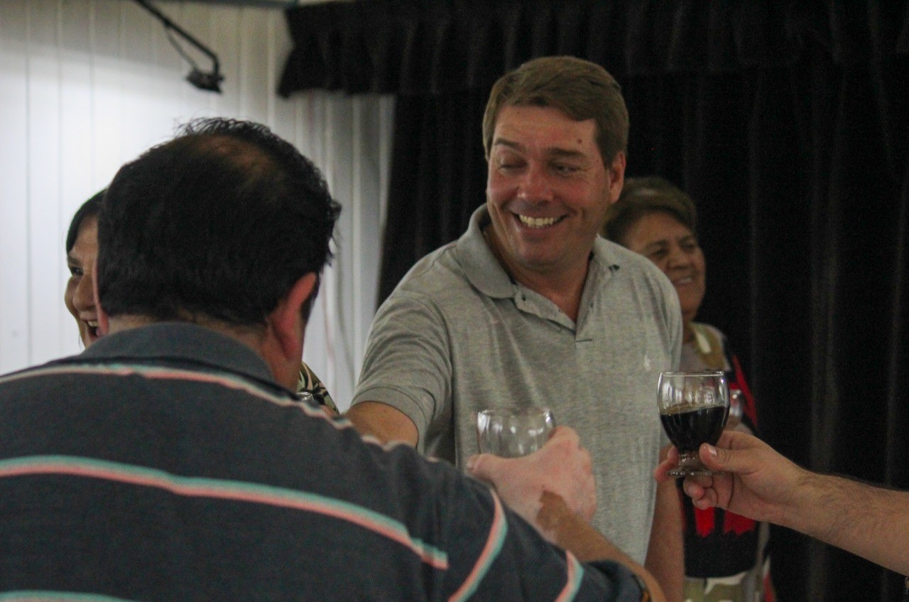 Biss participó del brindis de fin de año con las Asociaciones Vecinales de Rawson