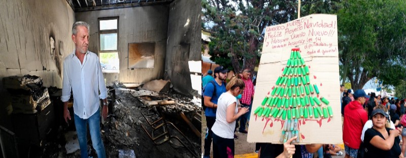 Fiscalía pide a los ciudadanos denunciar a los policías que reprimieron en las protestas antimineras y a los autores de la destrucción de edificios