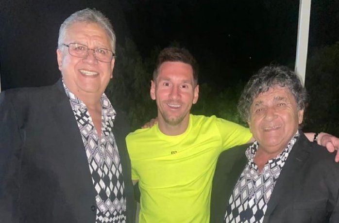 Lionel Messi bailó al ritmo de Los Palmeras durante sus vacaciones en Rosario
