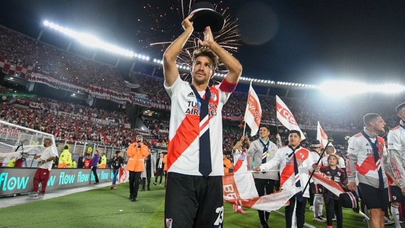 Ponzio se retiró del fútbol: “Ojalá pueda seguir en esta casa”