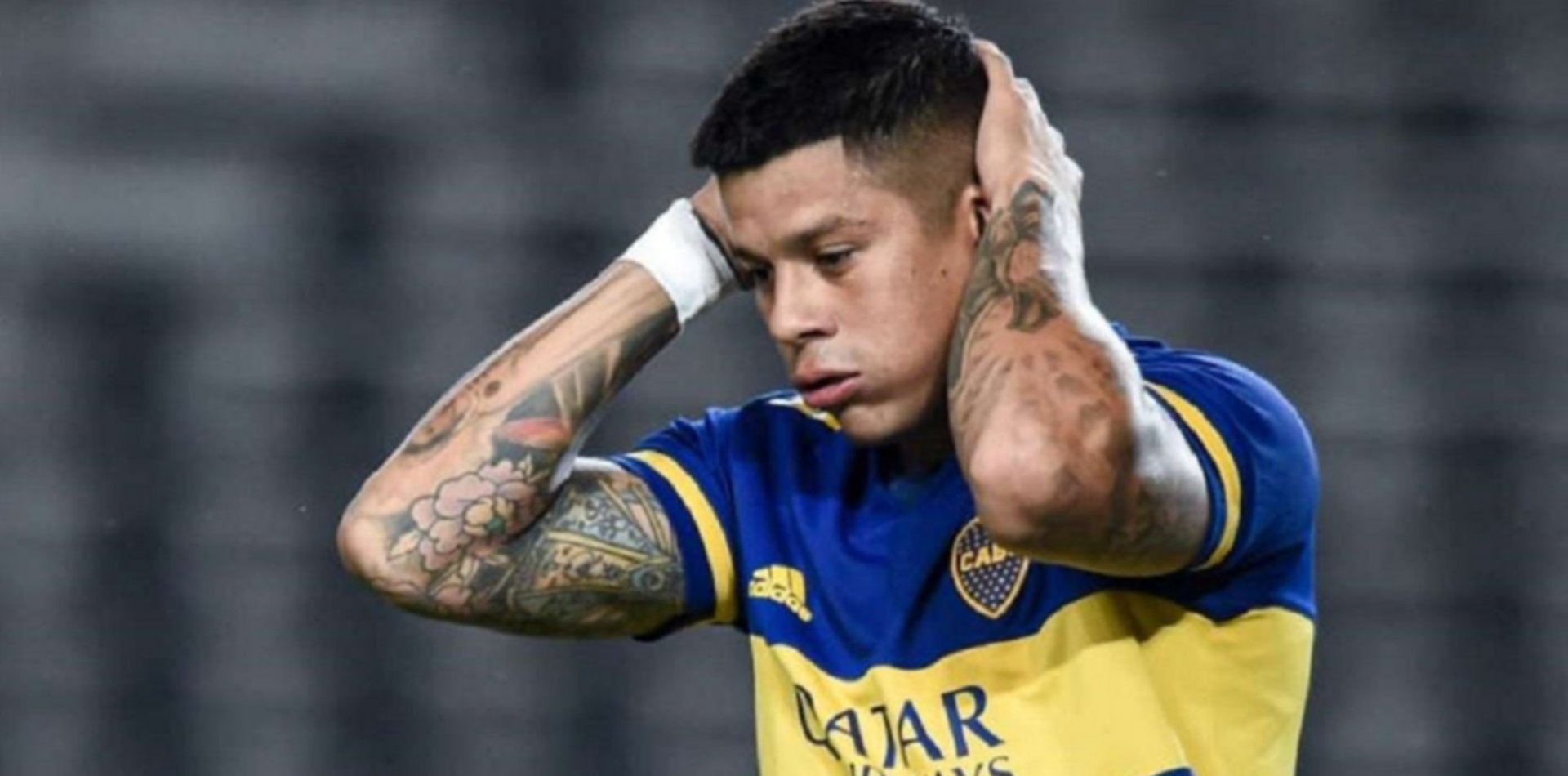 Entraron a robar a la casa de Marcos Rojo mientras estaba en la cancha mirando el partido de Boca