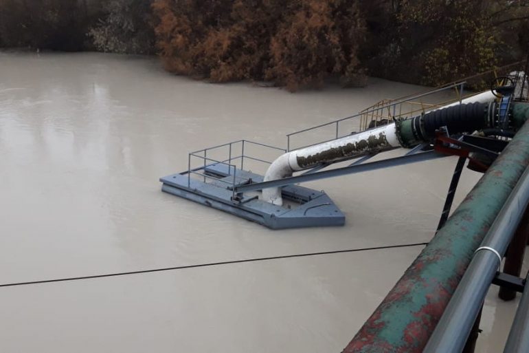 Temporal de lluvia: La Cooperativa Eléctrica de Trelew potabiliza con normalidad