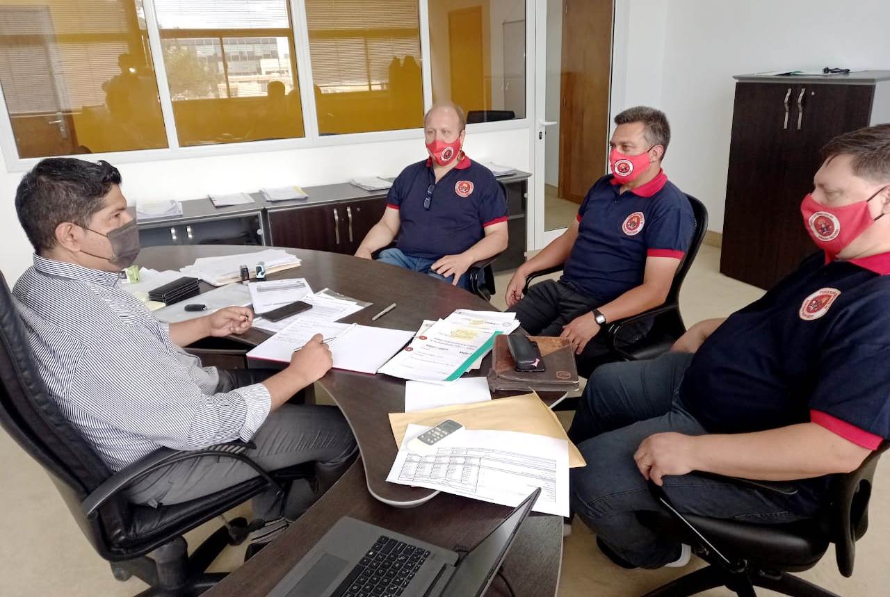 Ayala recibió a representantes de la Federación de Bomberos para avanzar en reformas a la Ley que rige la actividad