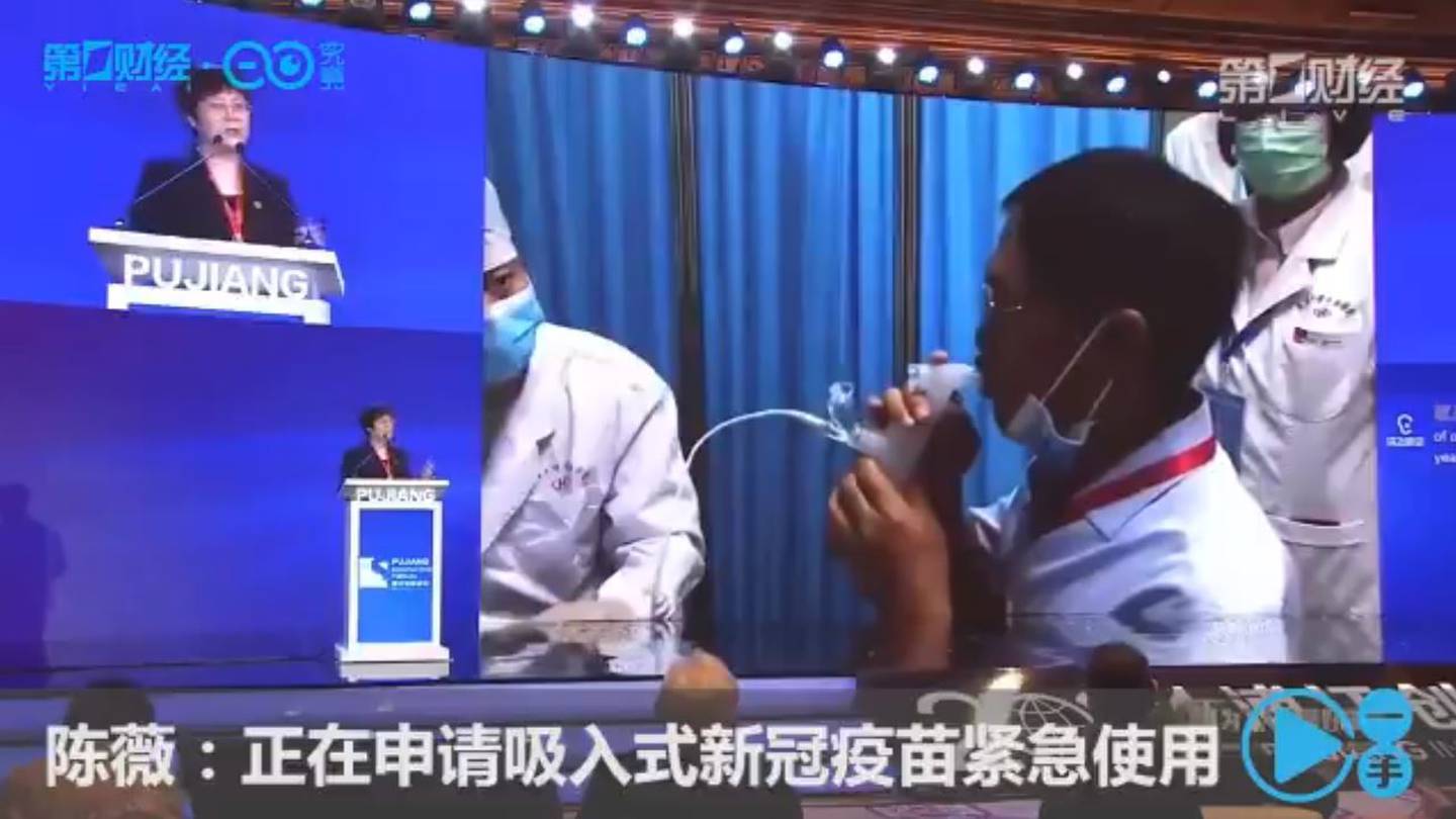 La vacuna inhalatoria de Cansino genera “un nivel alto de anticuerpos”, según estudio