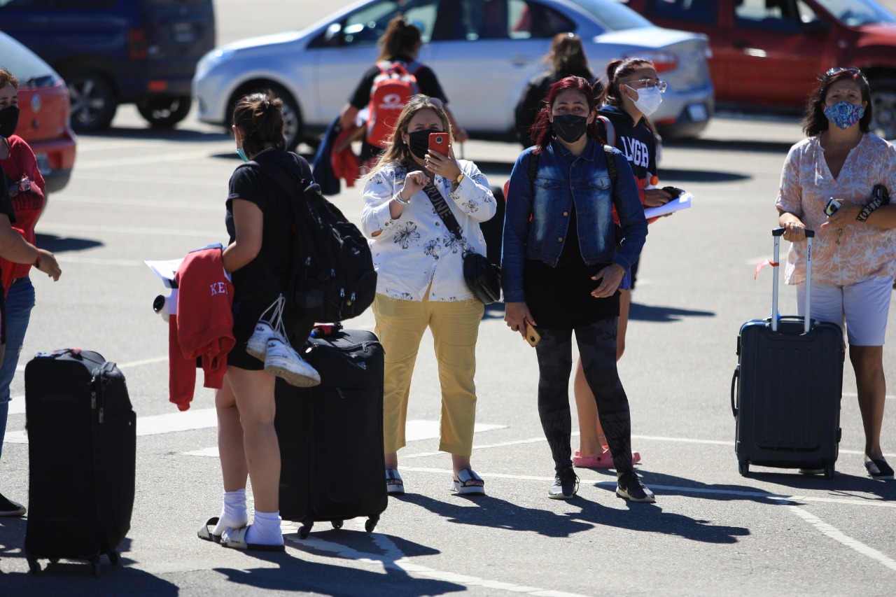 Comodoro: Articularon todas las medidas para garantizar el aislamiento del primer contingente de egresados