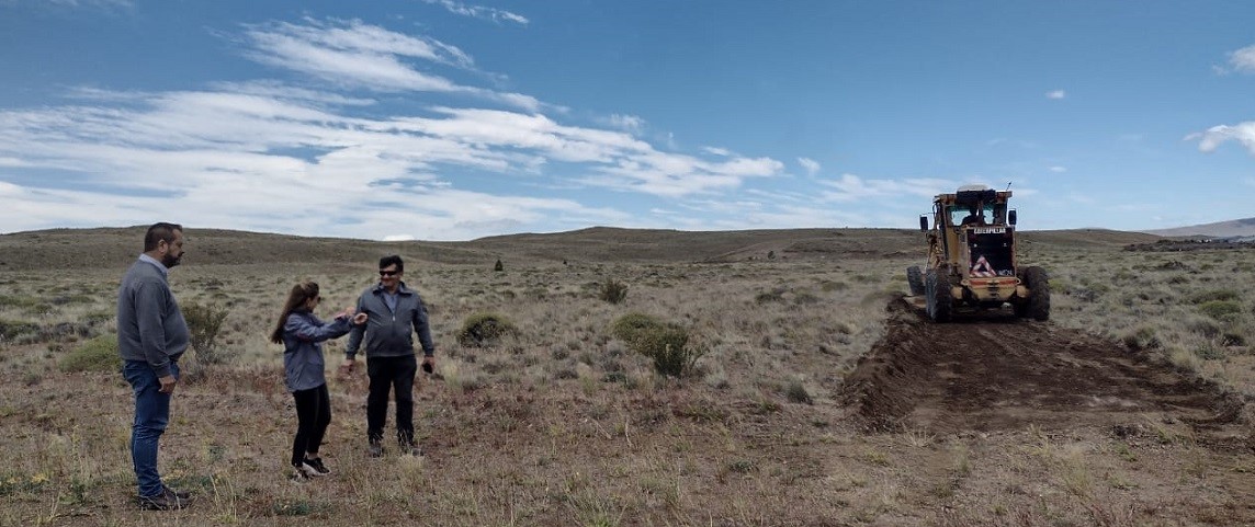 Parque Industrial de Esquel: Ongarato ya realizó apertura de calles y las primeras dos empresas en radicarse podrán acceder al predio