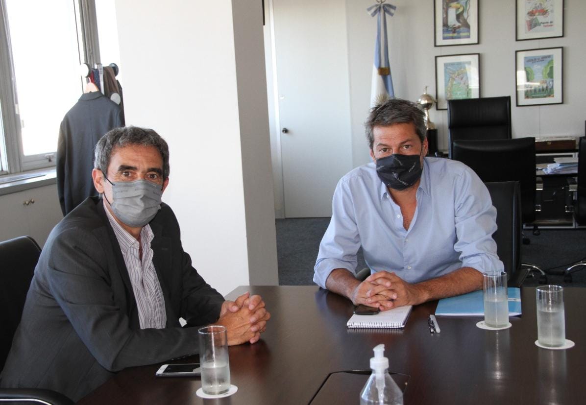 Gaffet se reunió con Lammens con el fin de abordar temas relacionados con la actividad turística desarrollada en Chubut