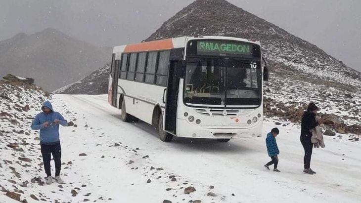 Insólito: Mientras el país sufría una ola de calor, nevó en Jujuy