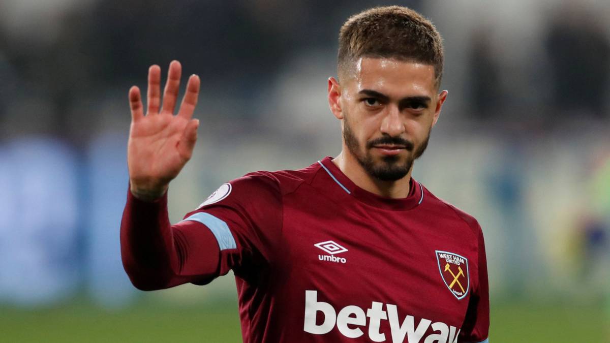 Lanzini abrió el 2022 con un golazo en la liga inglesa