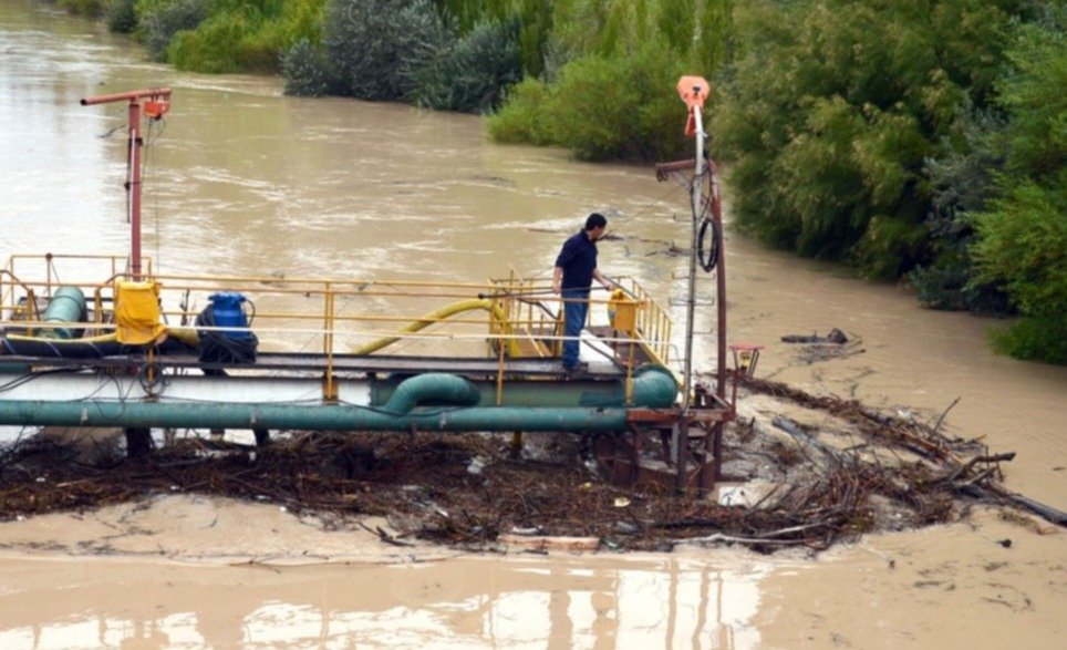 Turbiedad en el río Chubut obliga a interrumpir por 24 horas el proceso de potabilización en Trelew