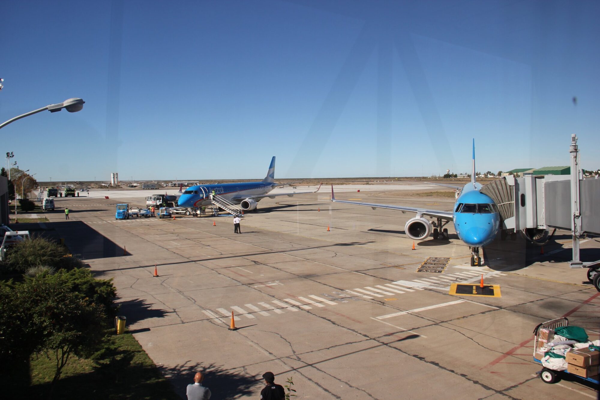 Se inició la obra de balizamiento del aeropuerto de Trelew y en 150 días comenzará a operar las 24 horas