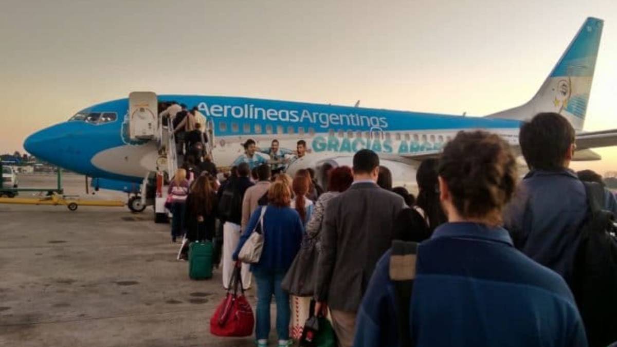 Aerolíneas Argentinas superó el millón de pasajeros en lo que va del año