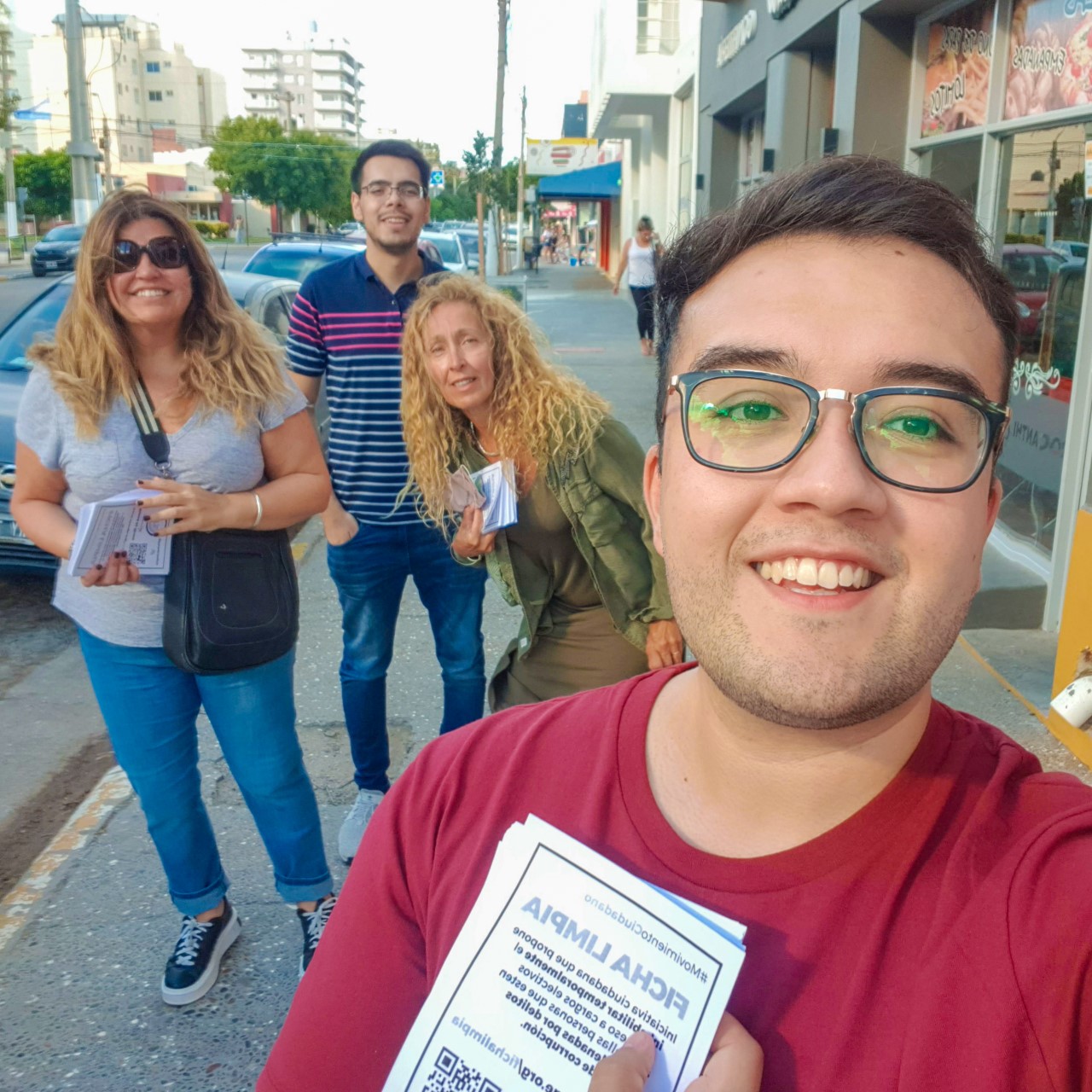 Ficha Limpia: La iniciativa que impide candidaturas a personas con condena sumó firmas en Puerto Madryn