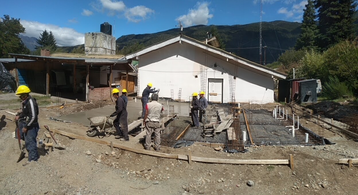 Avanza en la ampliación y refacción del Hospital Rural de Lago Puelo