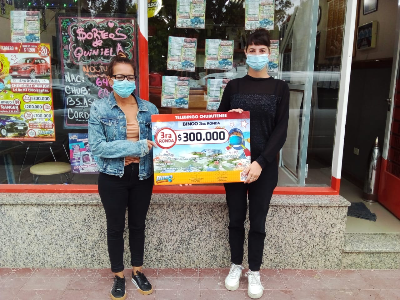 Un comerciante de Puerto Madryn cobró $ 300.000 en efectivo en Telebingo Chubutense