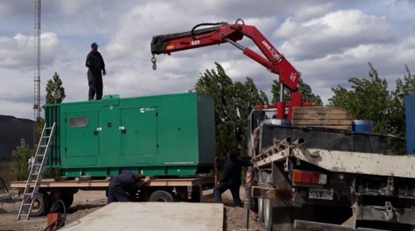 Este mediodía se restablecerá el servicio de energía en Telsen