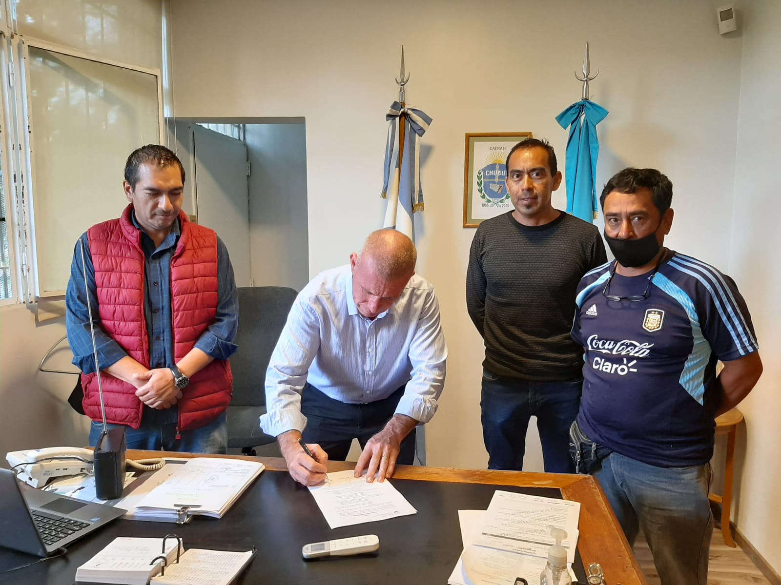 Primer acuerdo salarial de 2022 en Gaiman: los municipales recibirán un 25% de aumento durante el primer semestre