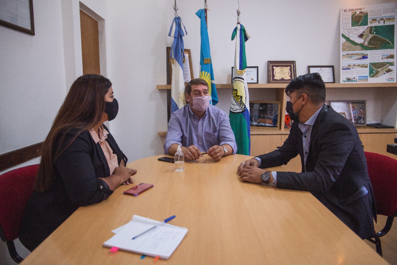 Biss consensuó con los diputados Mongilardi y De Lucía la continuidad de gestiones para construir el cerco perimetral de los piletones de Playa Unión