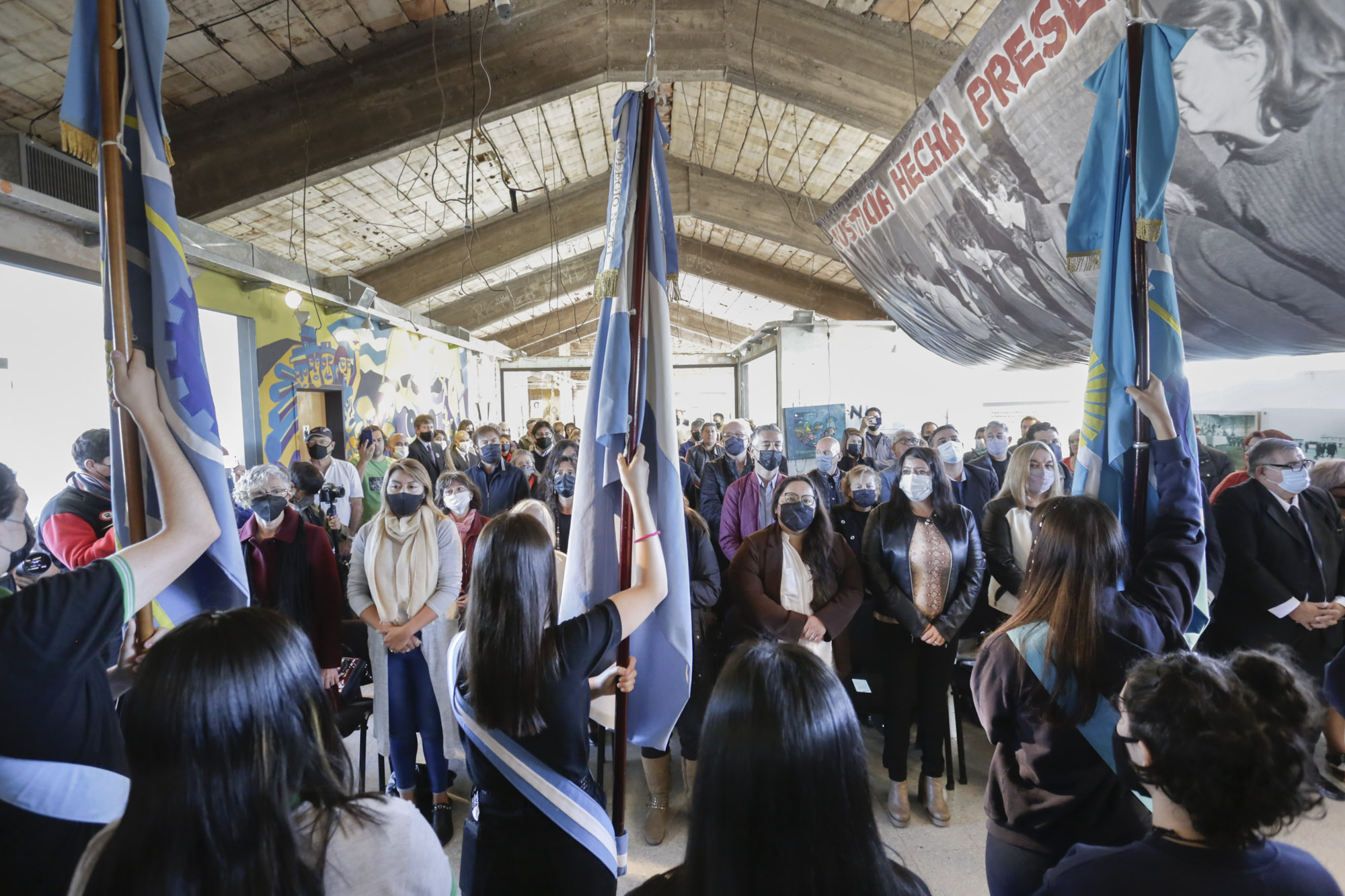 En un emotivo acto, el Gobierno del Chubut conmemoró el “Día Nacional de la Memoria, por la Verdad y la Justicia”