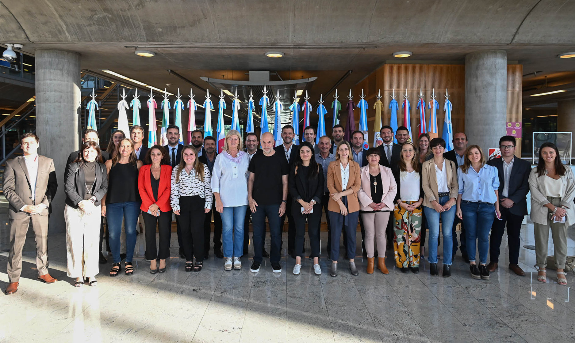 Concejales de todo el país se reunieron con Rodríguez Larreta en Buenos Aires y participó una edil de Chubut