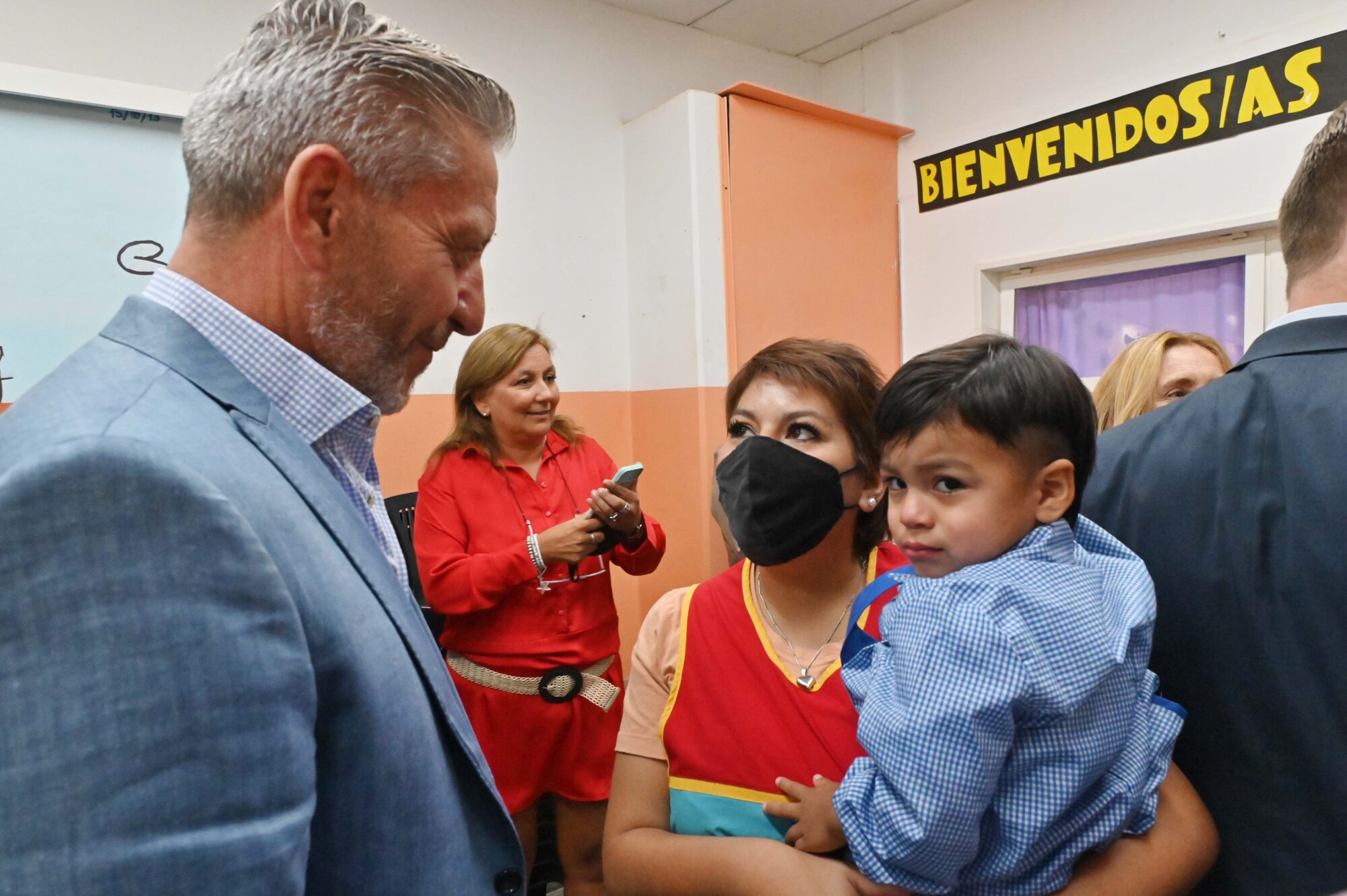 Arcioni inauguró la ampliación de la Escuela de Nivel Inicial N° 480 en el Barrio Fontana de Puerto Madryn