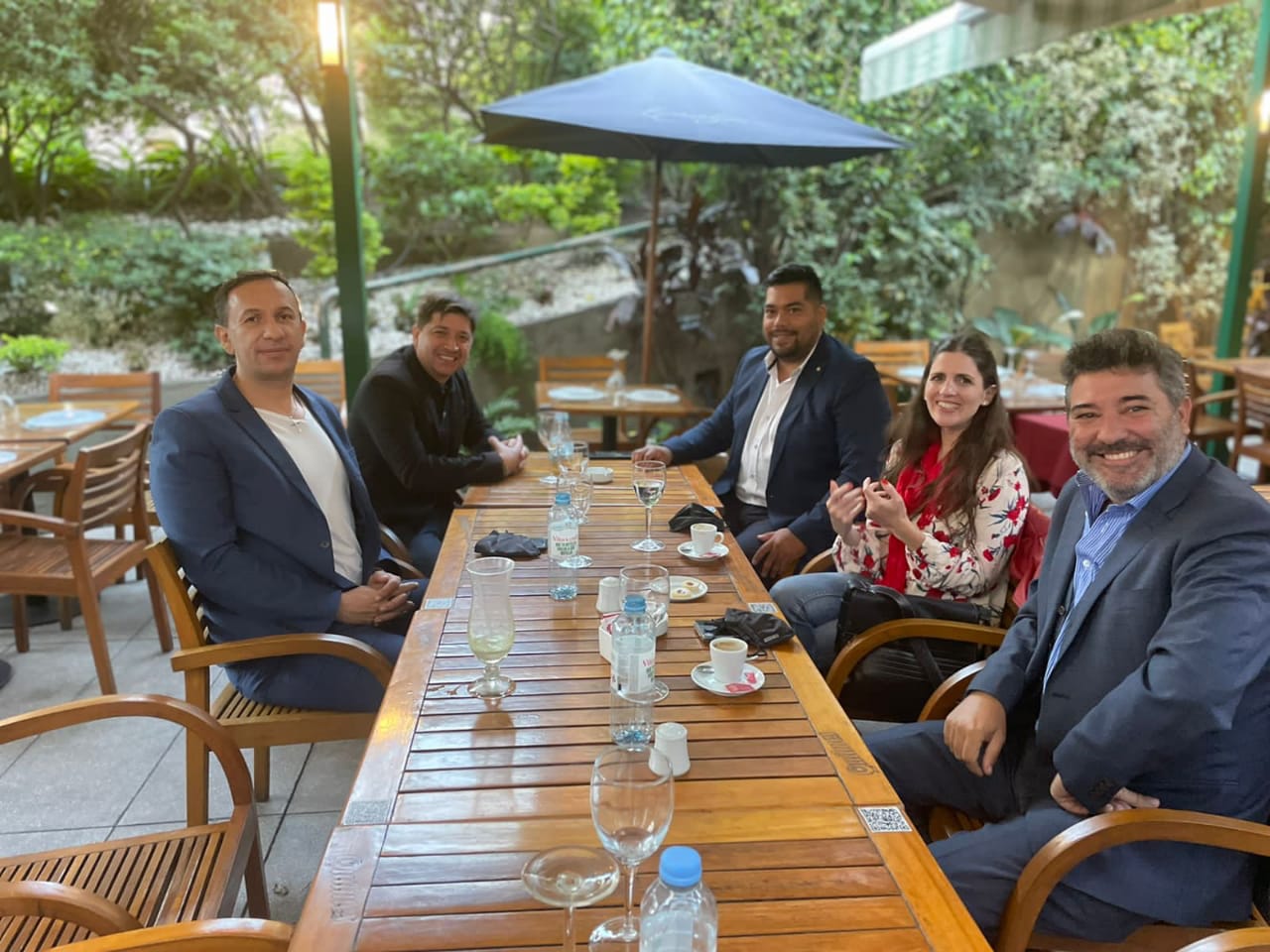 Maderna se reunió con autoridades de TyC Sports para dar continuidad al programa “Creciendo Feliz”