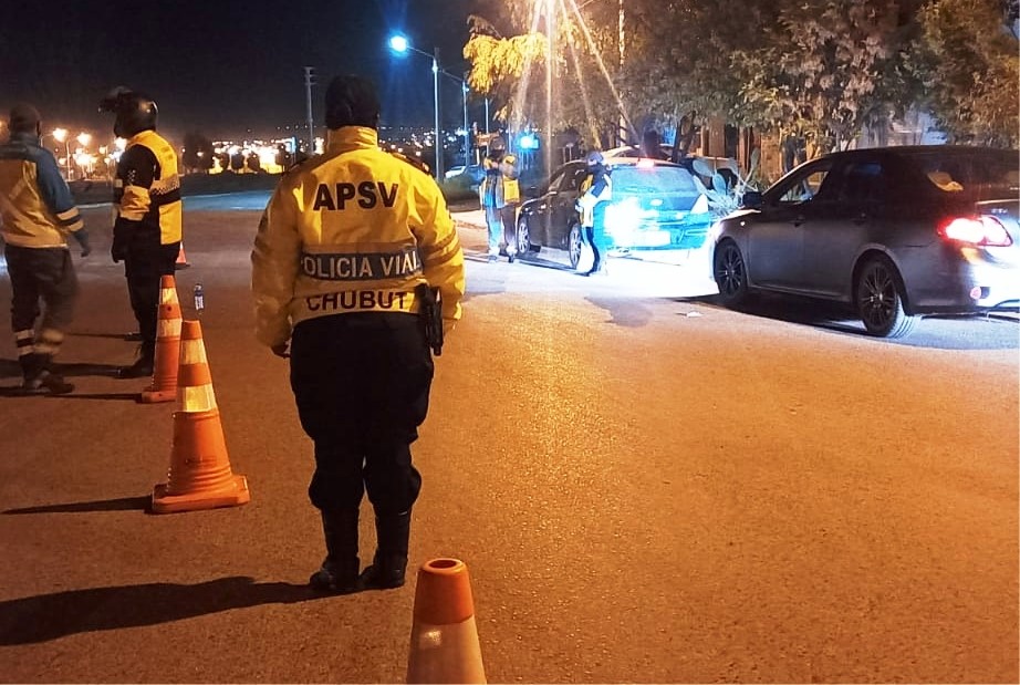 Seguridad Vial: Retiraron en Chubut a 48 conductores de la vía pública por alcoholemias positivas