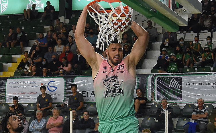 Gimnasia de Comodoro ganó frente a Comunicaciones y sigue prendido en los puestos de vanguardia de la Liga Nacional de Básquetbol