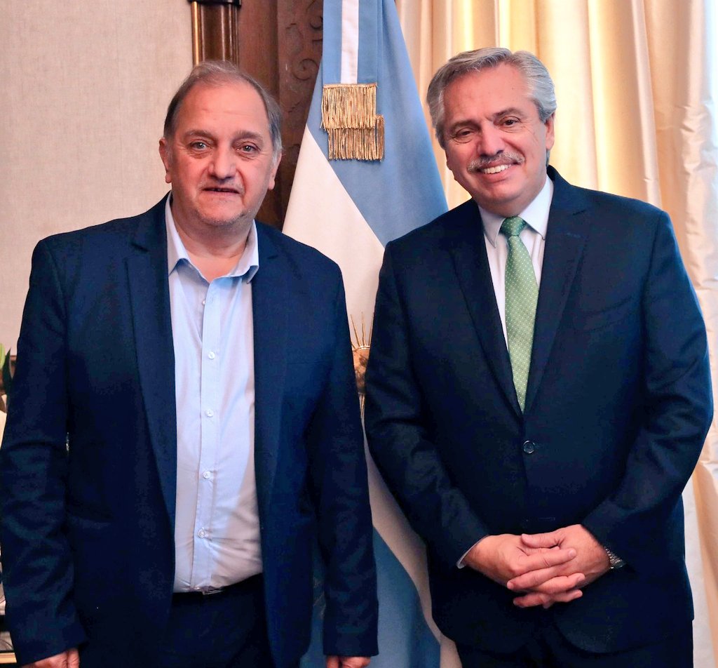 Alberto Fernández recibió a Linares en Casa Rosada: Ley de Hidrocarburos, energía, conectividad y el plan de obra para este año en Chubut