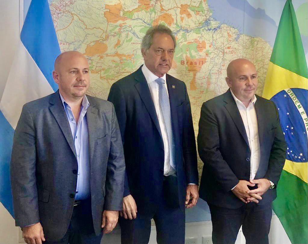 Scioli llega mañana a Puerto Madryn con una amplia agenda productiva que busca potenciar las exportaciones a Brasil