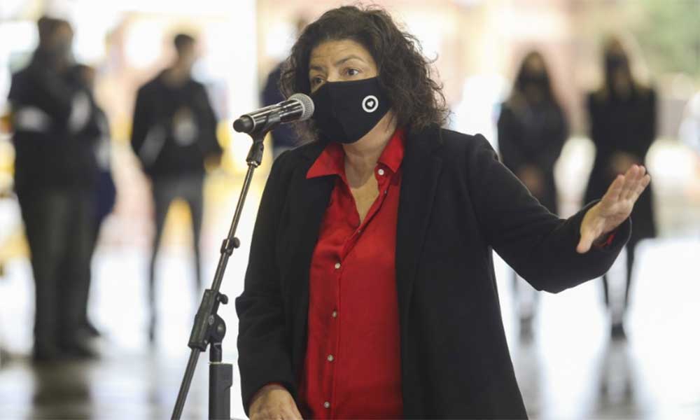 Carla Vizzotti recomendó el uso del barbijo en la escuela