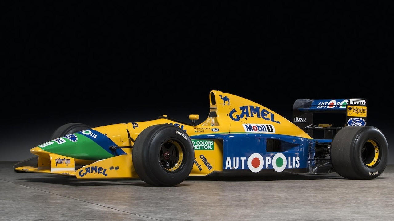 Subastarán el Benetton que usó Michael Schumacher en la Fórmula 1