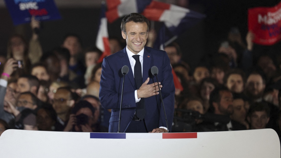 Macron fue reelecto en Francia y se impuso en el balotaje ante Le Pen