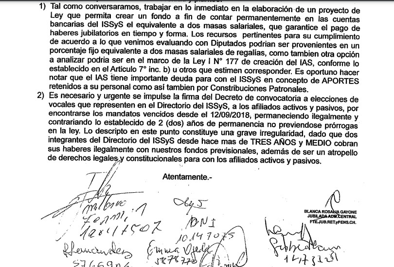Exigen la creación de un fondo especial con recursos de las regalías y Lotería para el pago de haberes jubilatorios en Chubut
