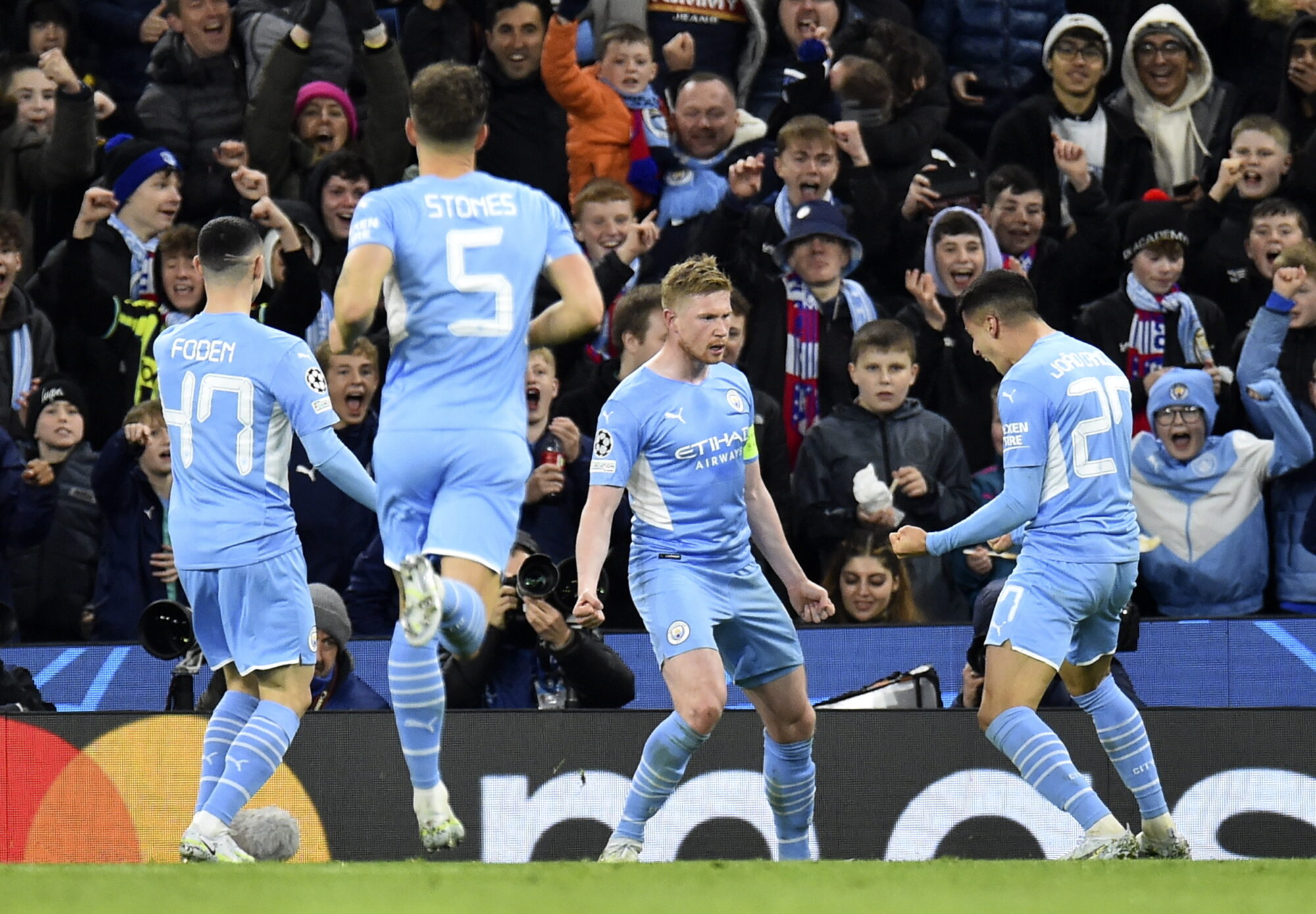 Manchester City le ganó a Atlético Madrid en la ida de cuartos de final de la Champions League