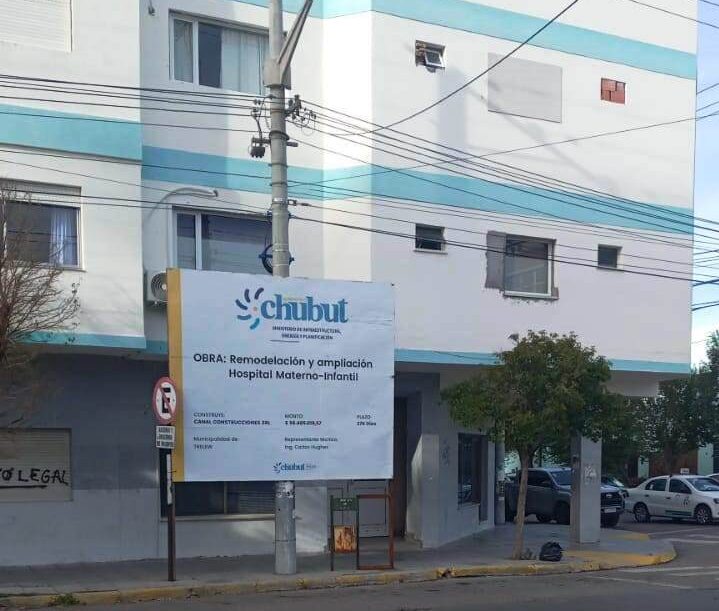 Provincia dio inicio a la obra de ampliación y remodelación del Materno Infantil de Trelew con una inversión superior a los $ 56 millones