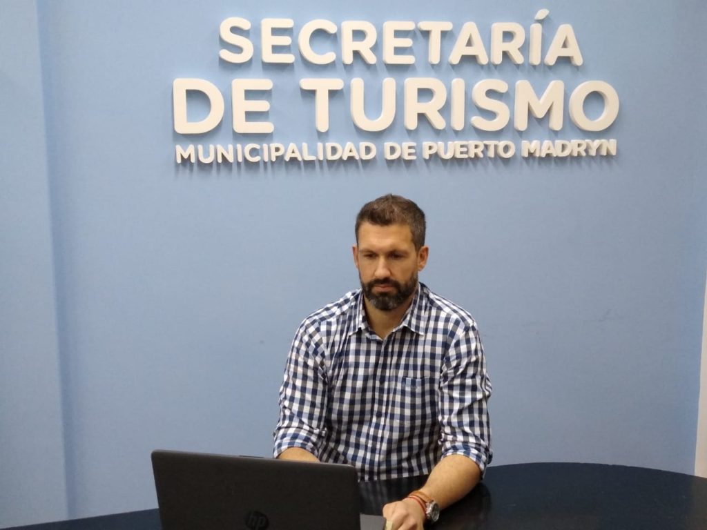 Marcos Grosso destacó la importancia para los madrynenses de la conexión aérea entre Trelew y Bahía Blanca