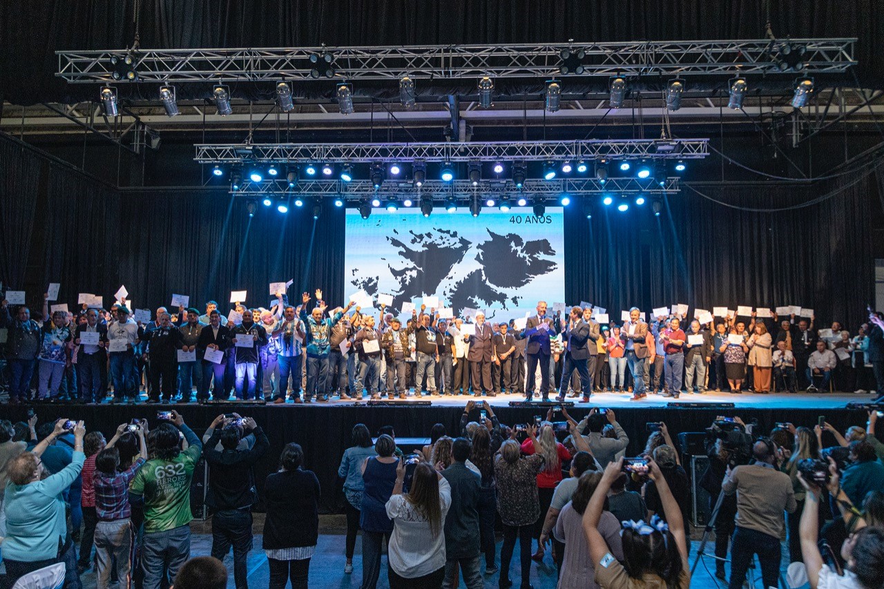 Luque dijo que los excombatientes de Malvinas “merecen un reconocimiento eterno”