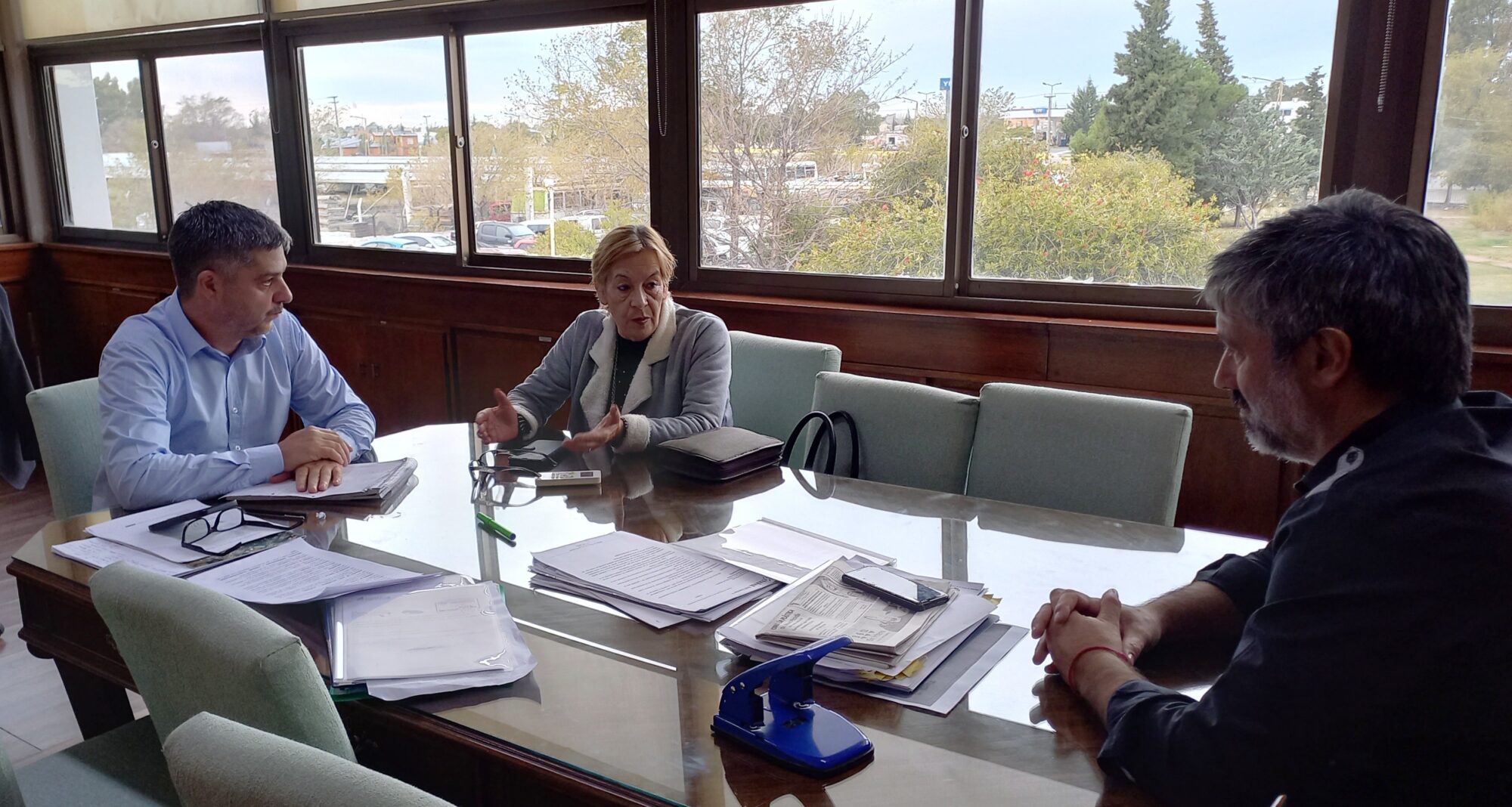 Provincia planifica la construcción de una nueva cisterna para Las Plumas