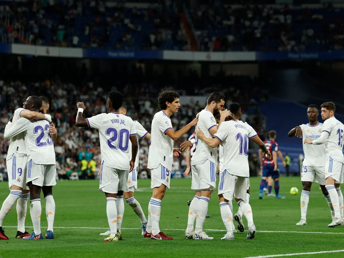 Mientras espera la final de la Champions, Real Madrid goleó 6 a 0 al Levante 