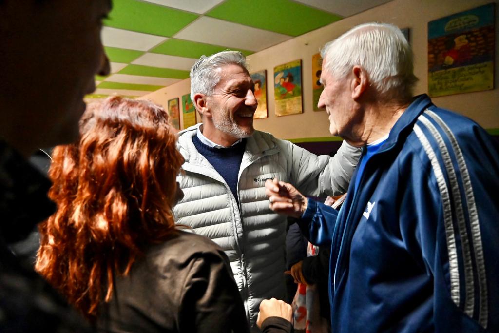 Arcioni con Ongarato: “Se escucha hablar de una famosa grieta, y acá estamos junto a un intendente de diferente ideología, pero que buscamos lo mismo ”