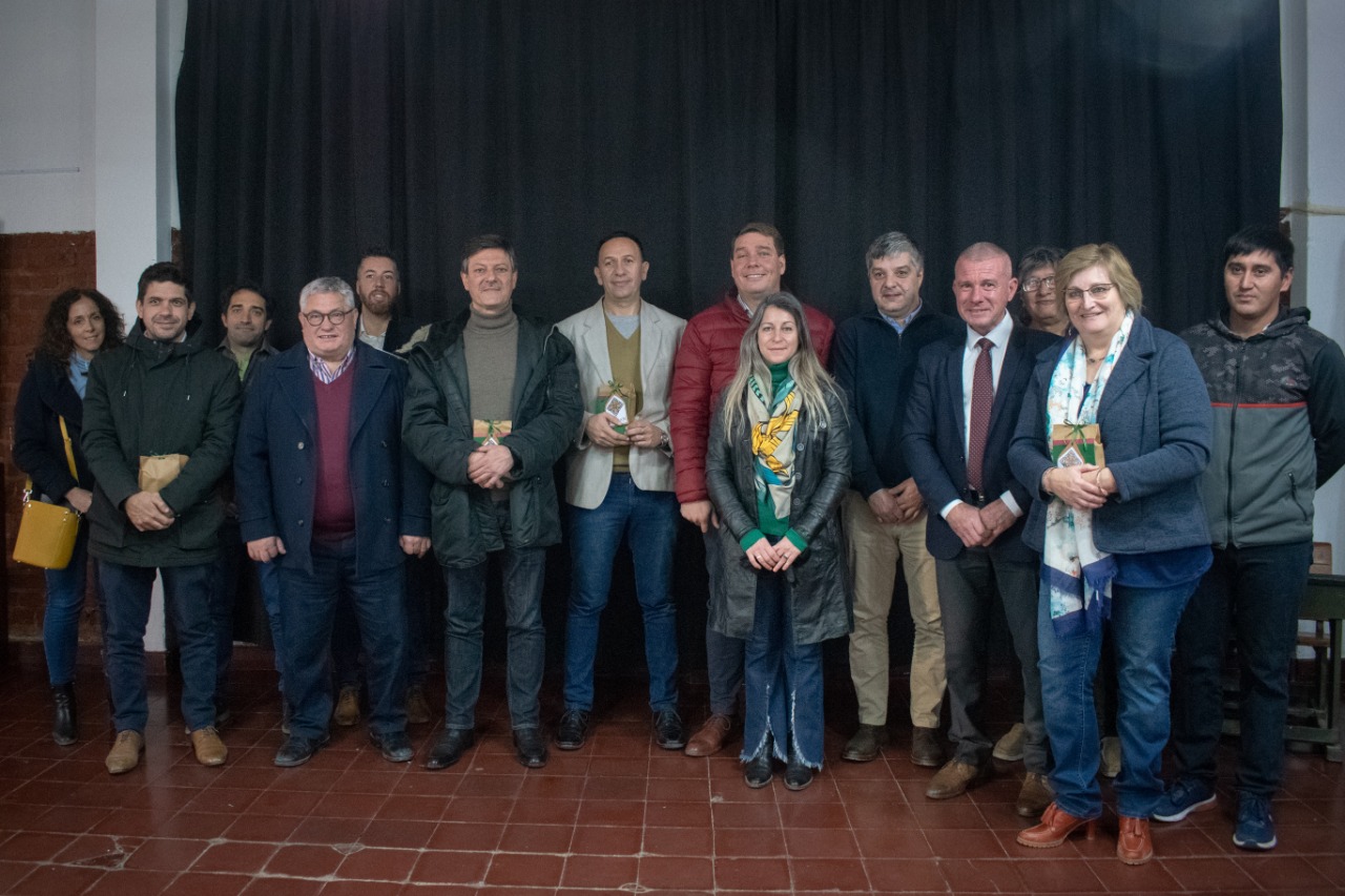 Intendentes de la comarca Virch-Valdés se reunieron con Aguilera por la crisis hídrica