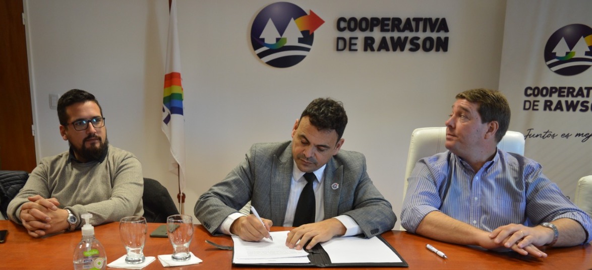 Reconocimiento de Martínez Holley al acuerdo alcanzado entre la Cooperativa y la Municipalidad de Rawson
